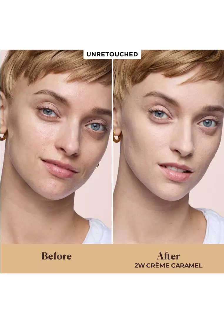 Real Flawless Feather Matte Powder Foundation - 2W Crème Caramel​