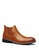 Twenty Eight Shoes brown VANSA   Stylish Rivet Leather Elastic Boots  VSM-B2568 39B55SHBC64C56GS_2