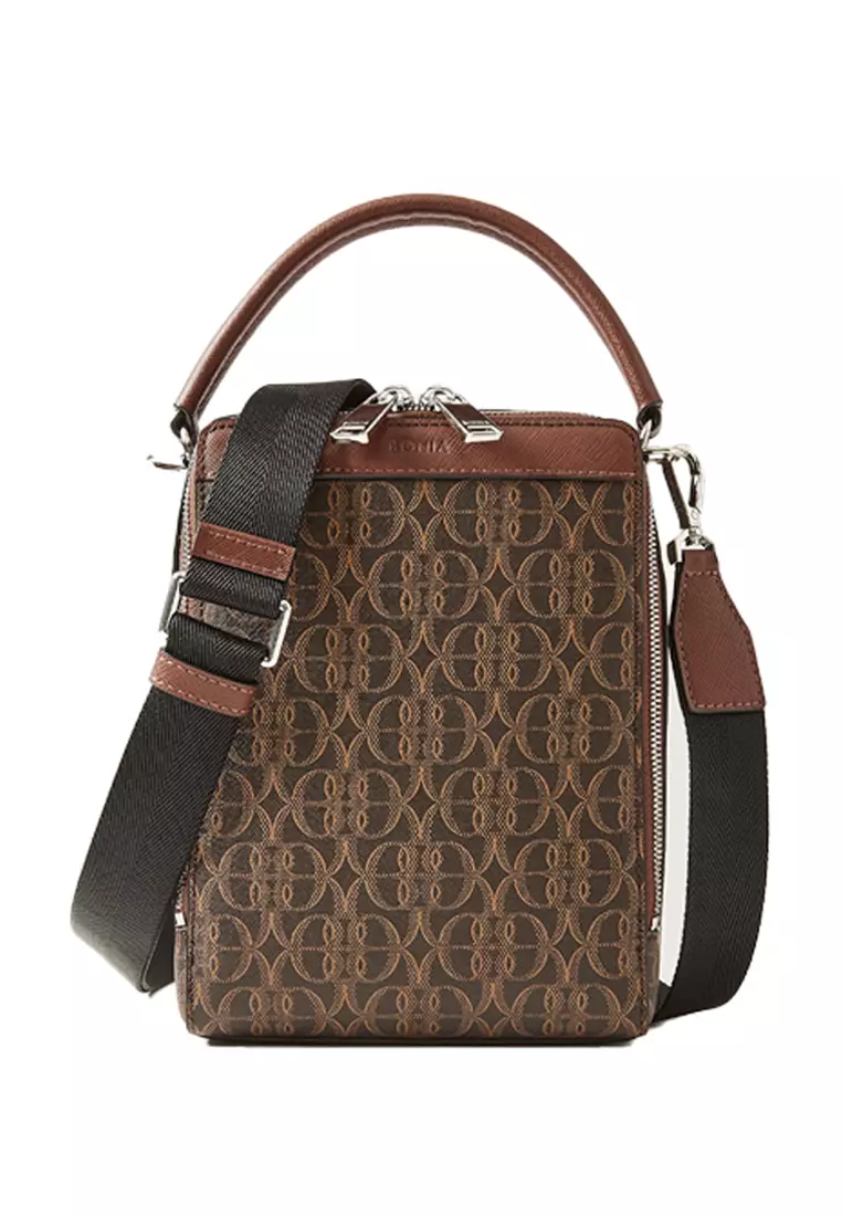 La Luna Monogram Satchel Bag