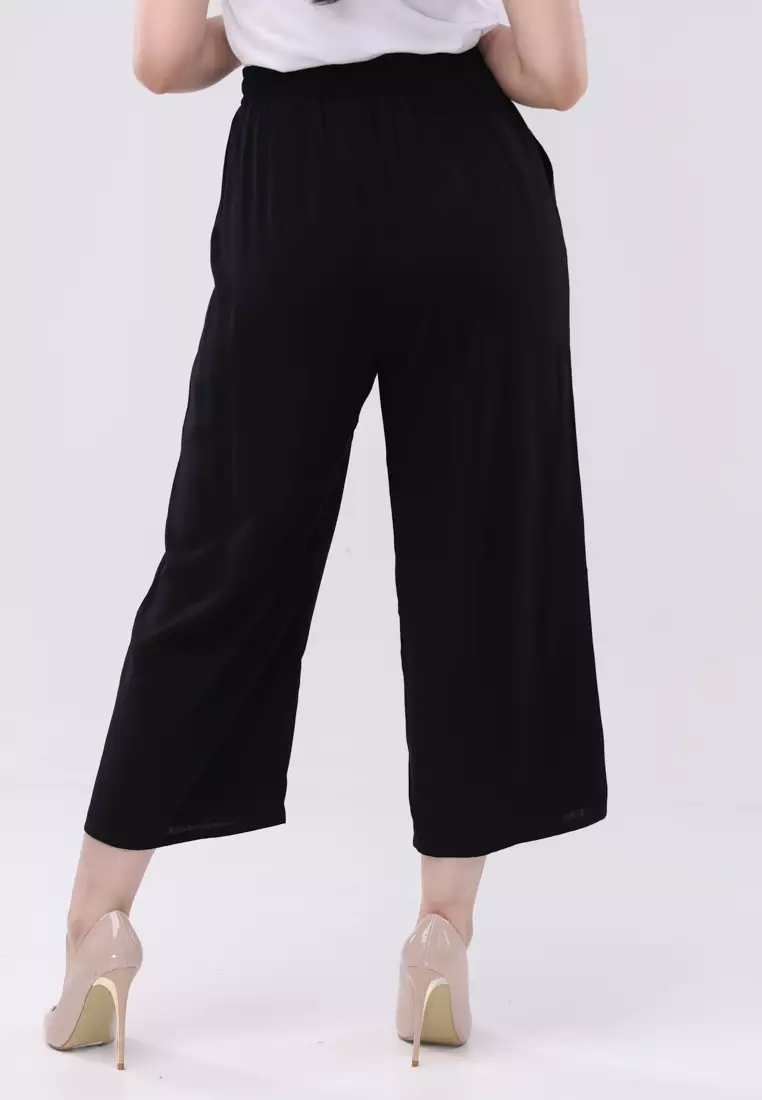 Soft Linen Cullotes Pants