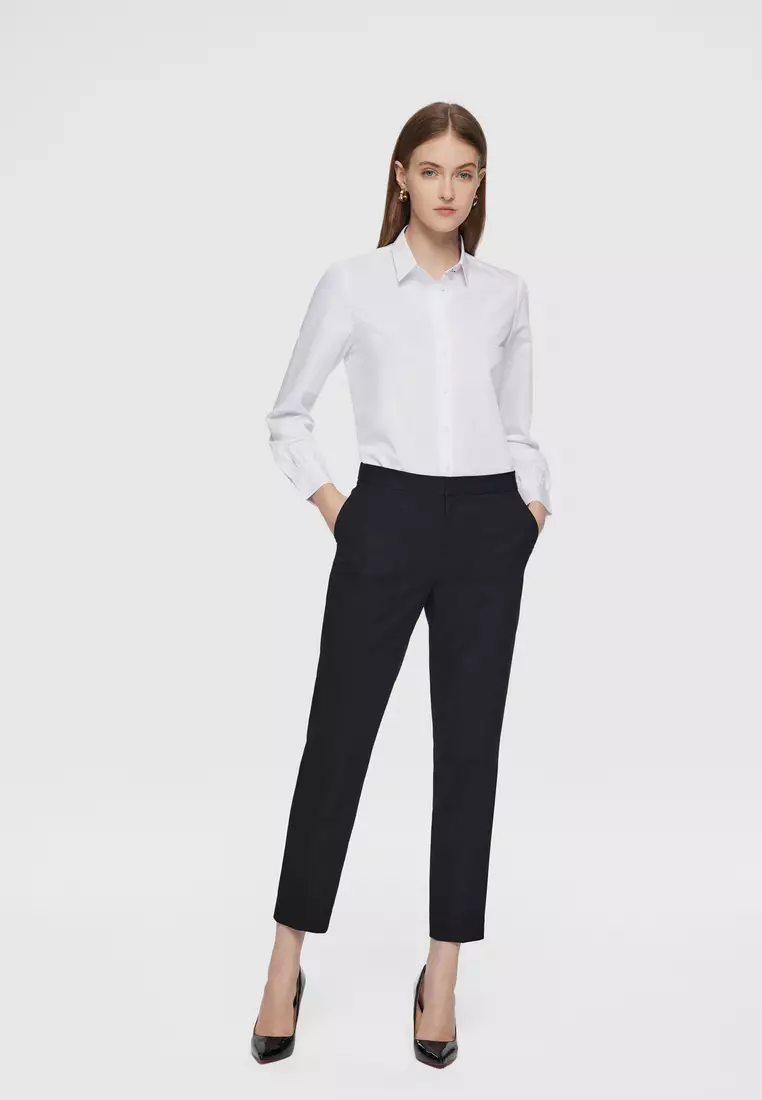 Easy Care Cigarette Suit Pants