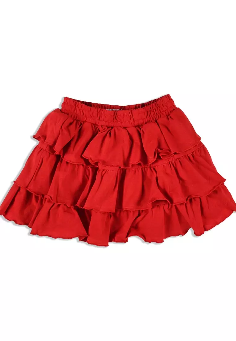 Li'l Panther Girls Top And Skirt Set