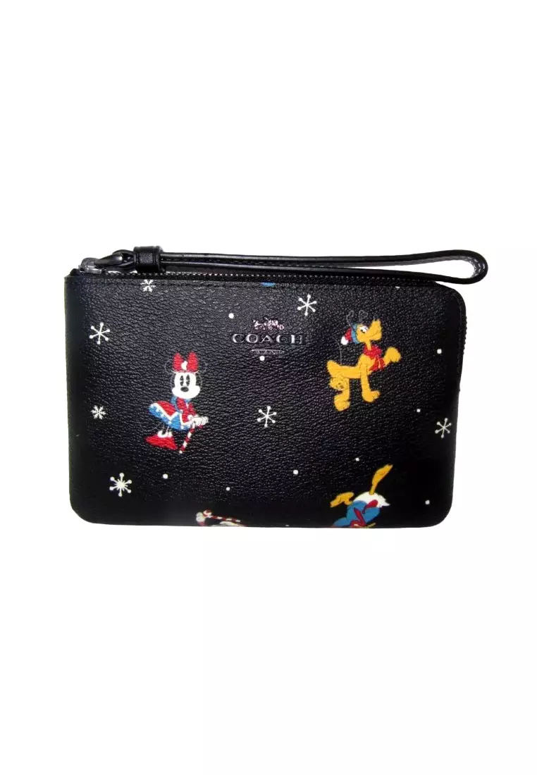 Buy COACH Disney X COACH CORNER ZIP WRISTLET (CN031)-QB
