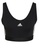 ADIDAS black essentials 3-stripes crop top with removable pads FFE2CAA0D4002AGS_5