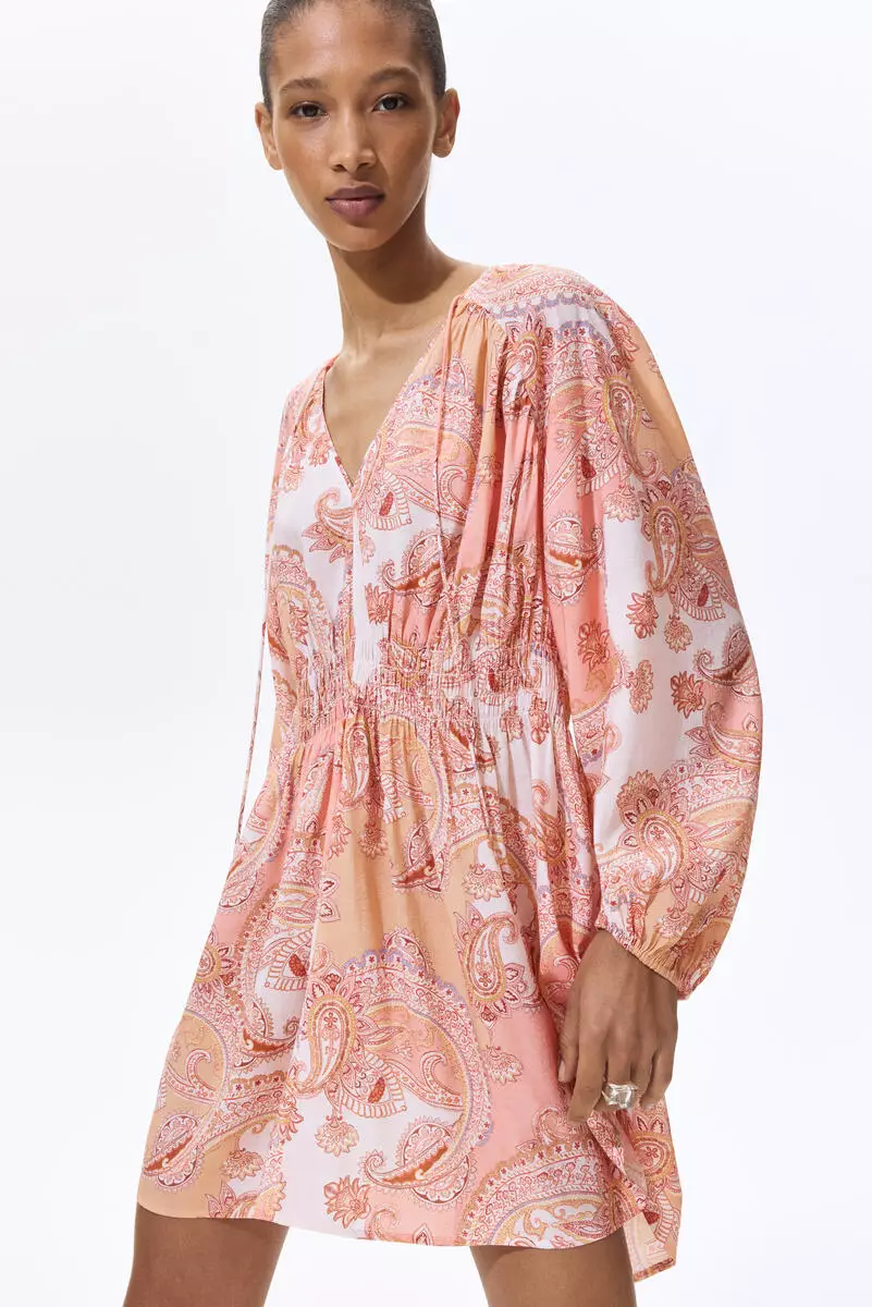 Oversized tunic dress