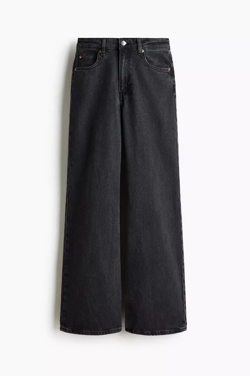 Wide High Waist Jeans