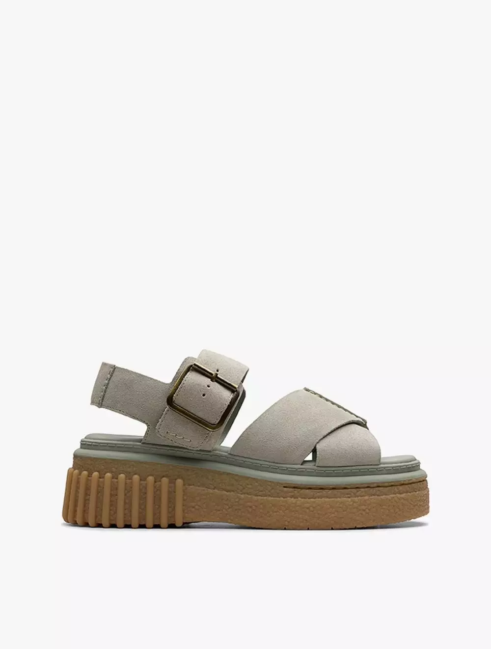 Clarks Evamar Wish Light Green Sde