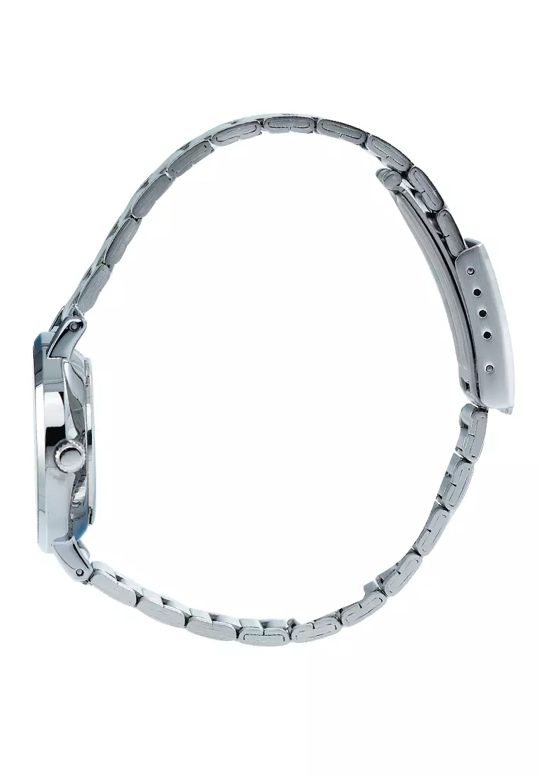 Casio - Jam Tangan Wanita - Silver Black - Stainless Steel - LTP-VT02D-1A