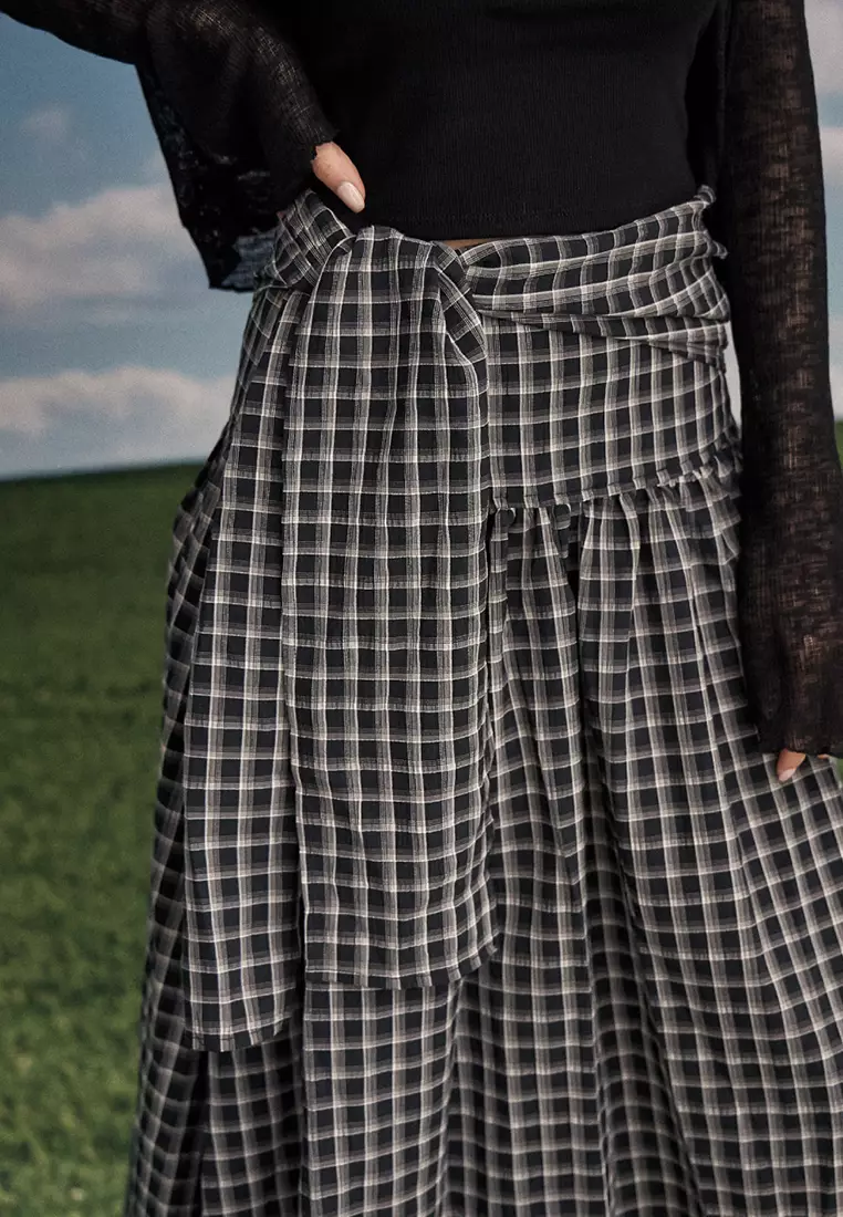 Plaid skirt zalora best sale