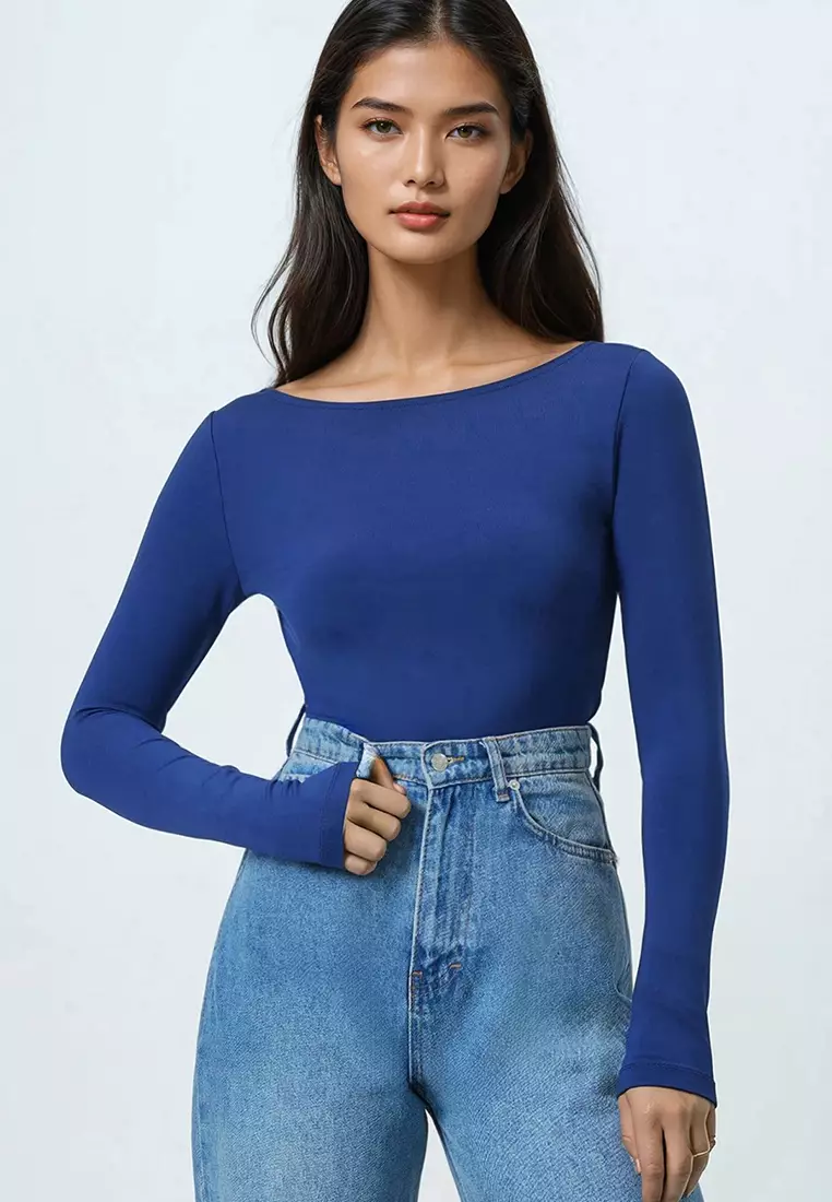 Boat Neck Blouse