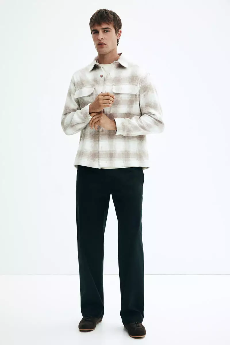 Regular Fit Flannel overshirt