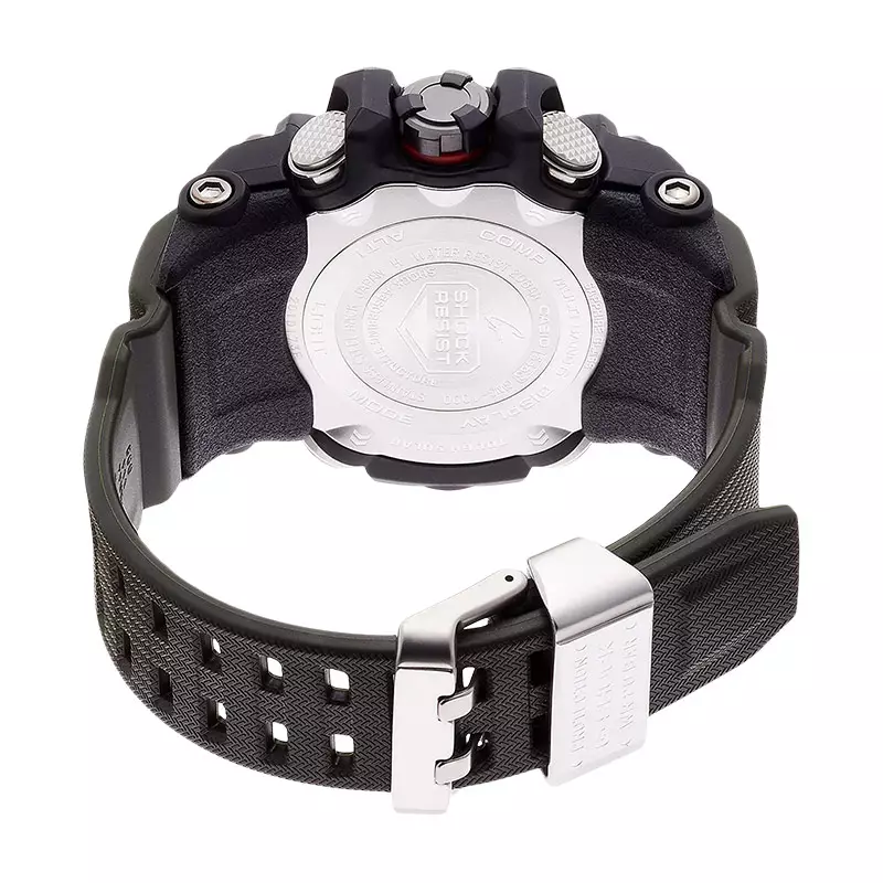 Jam Tangan Pria Casio G-Shock Mudmaster GWG-1000-1A3JF Triple Sensor Digital Analog Dial Resin Band (JDM)