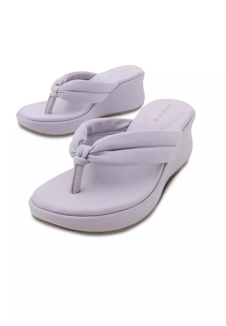 Buy Vincci Slide On Wedge Sandals Online | ZALORA Malaysia