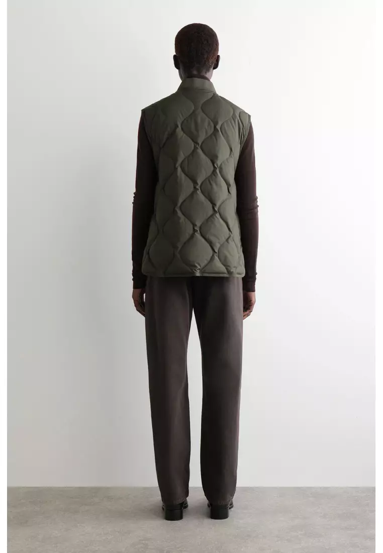 OVERSIZED QUILTED DOWN GILET