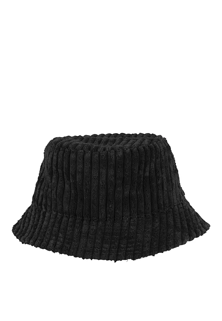 Wide Wale Corduroy Block N Bucket Hat