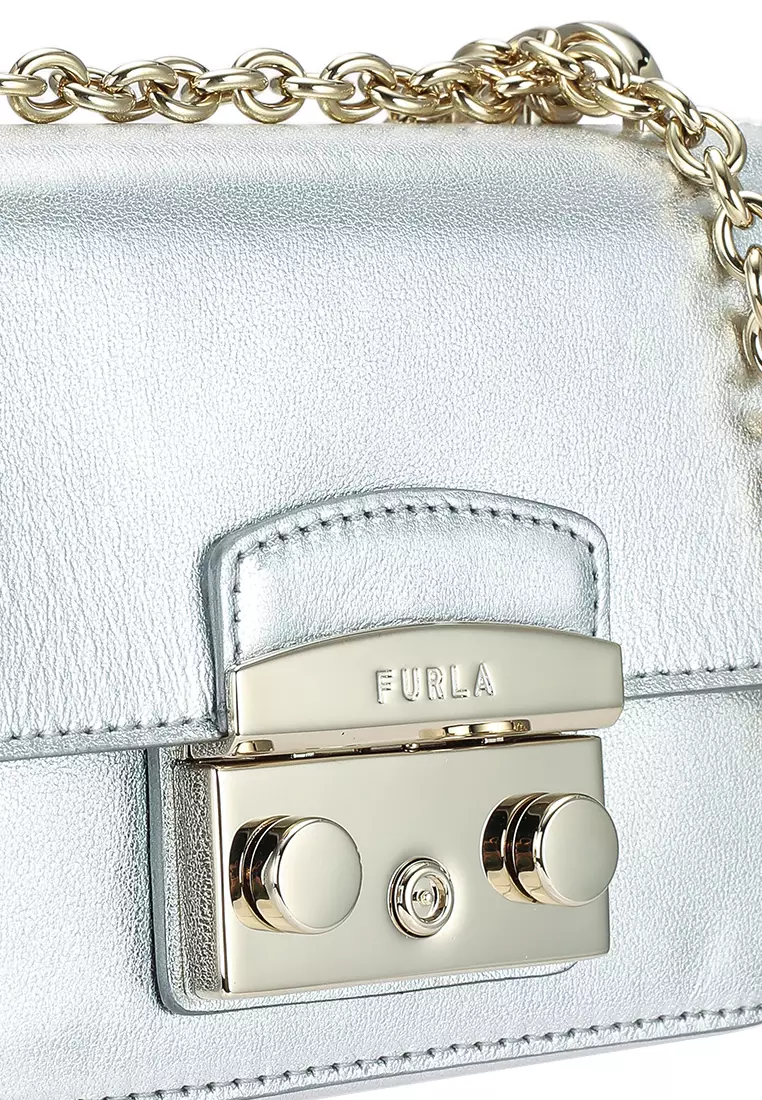 Furla deals silver bag