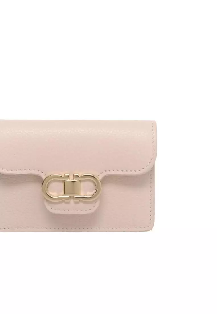 Calfskin Leather Card Holder