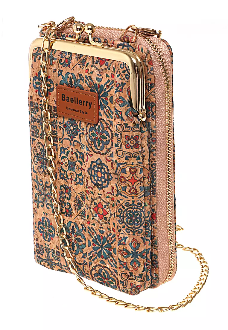 Sling Bag Tas Selempang Wanita Dompet Multifungsi Uniqe Design Material Kulit Leather ORIGINAL