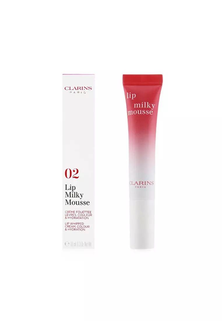 Discount on Clarins  shoes - SKU: Milky Mousse Lips - # 02 Milky Peach 10ml/0.3oz
