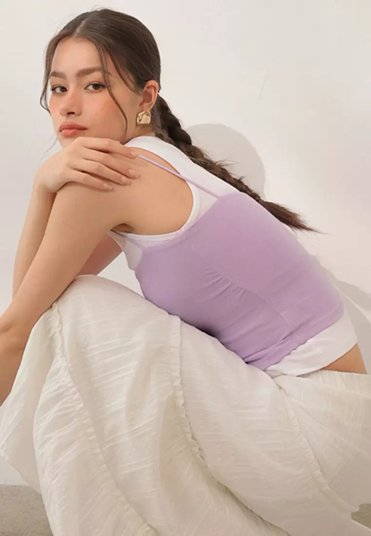 Bow Detail Padded Cami Top