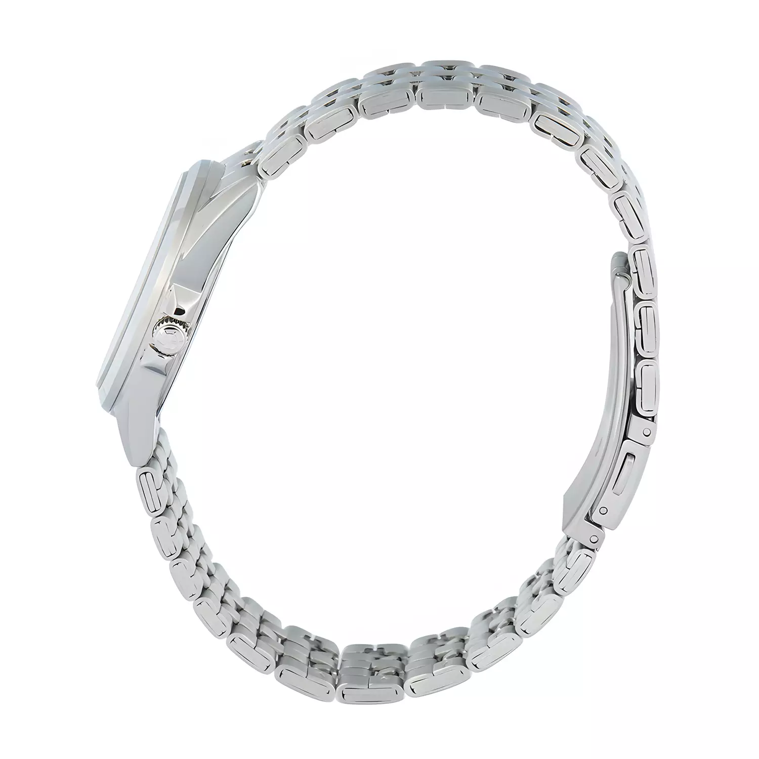 Jam Tangan Analog Wanita - Classic Series - Silver Stainless Steel - 8703 LDBSSSLRG