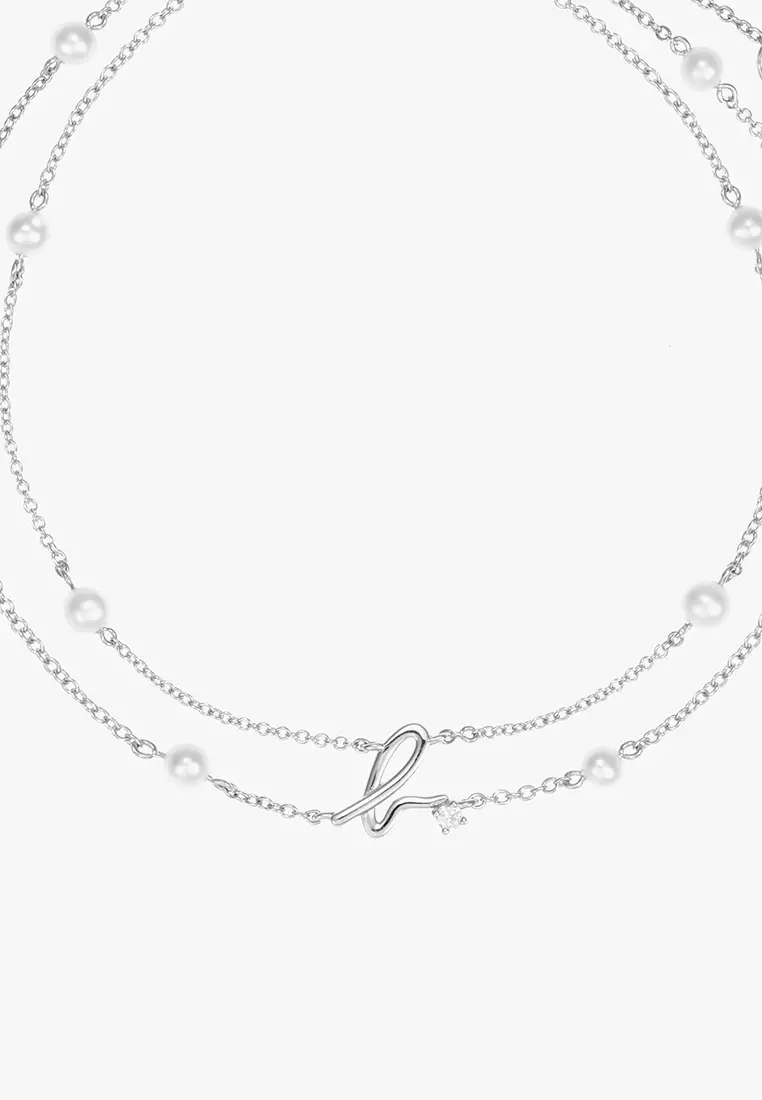 Canopy 2 Layer Pearl Bracelet