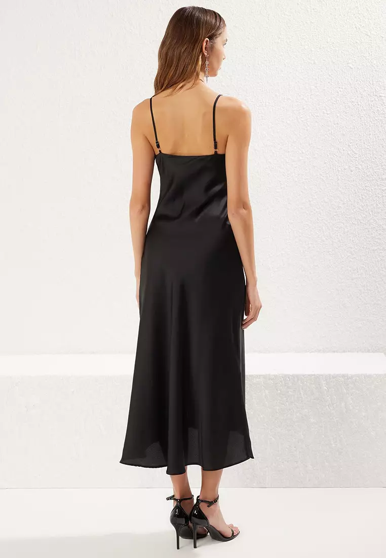 Embellished Coquette Midi Dress