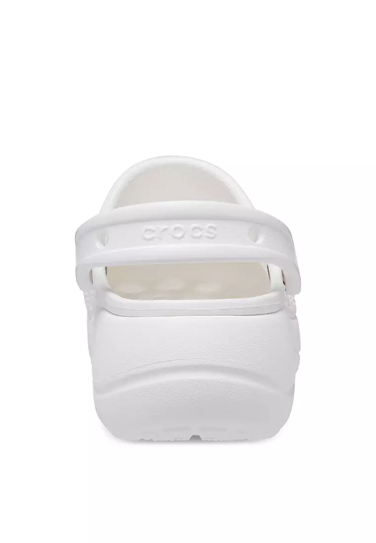 Crocs Women Baya Platform Clog - White