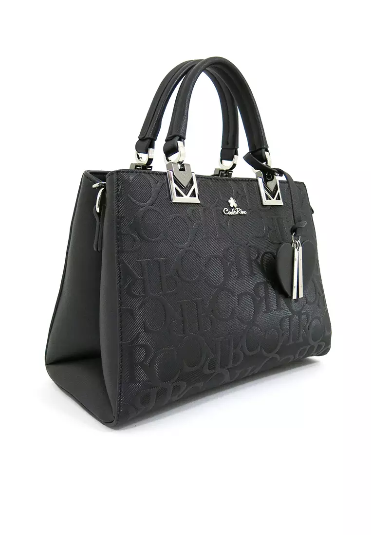 Black My Cool Bag Monogrammed Cross Body