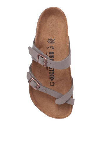 Shop Birkenstock Mayari Birko Flor Nubuck Sandals  Online 