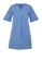ZALORA WORK blue V-Neck Front Pleat Tunic Dress A8704AAA56832FGS_5