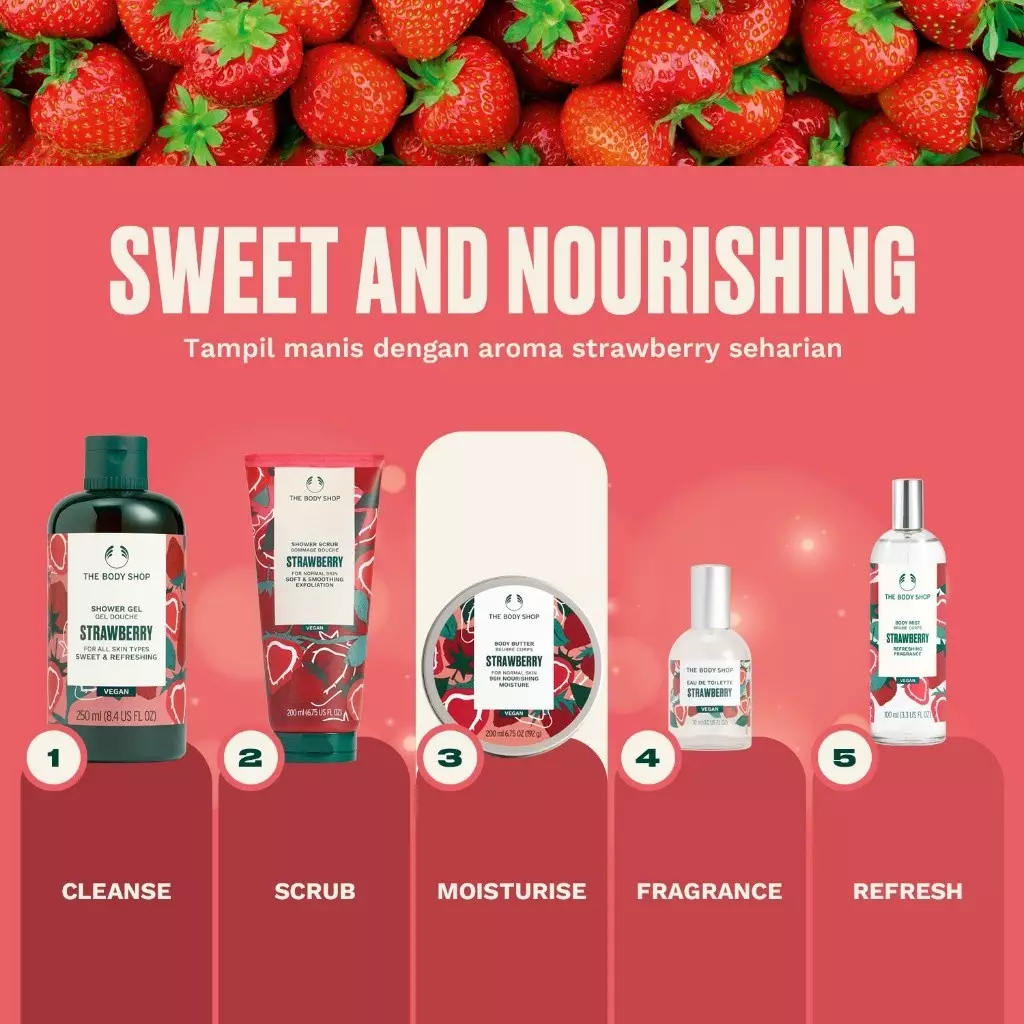 New Strawberry Body Butter 200Ml