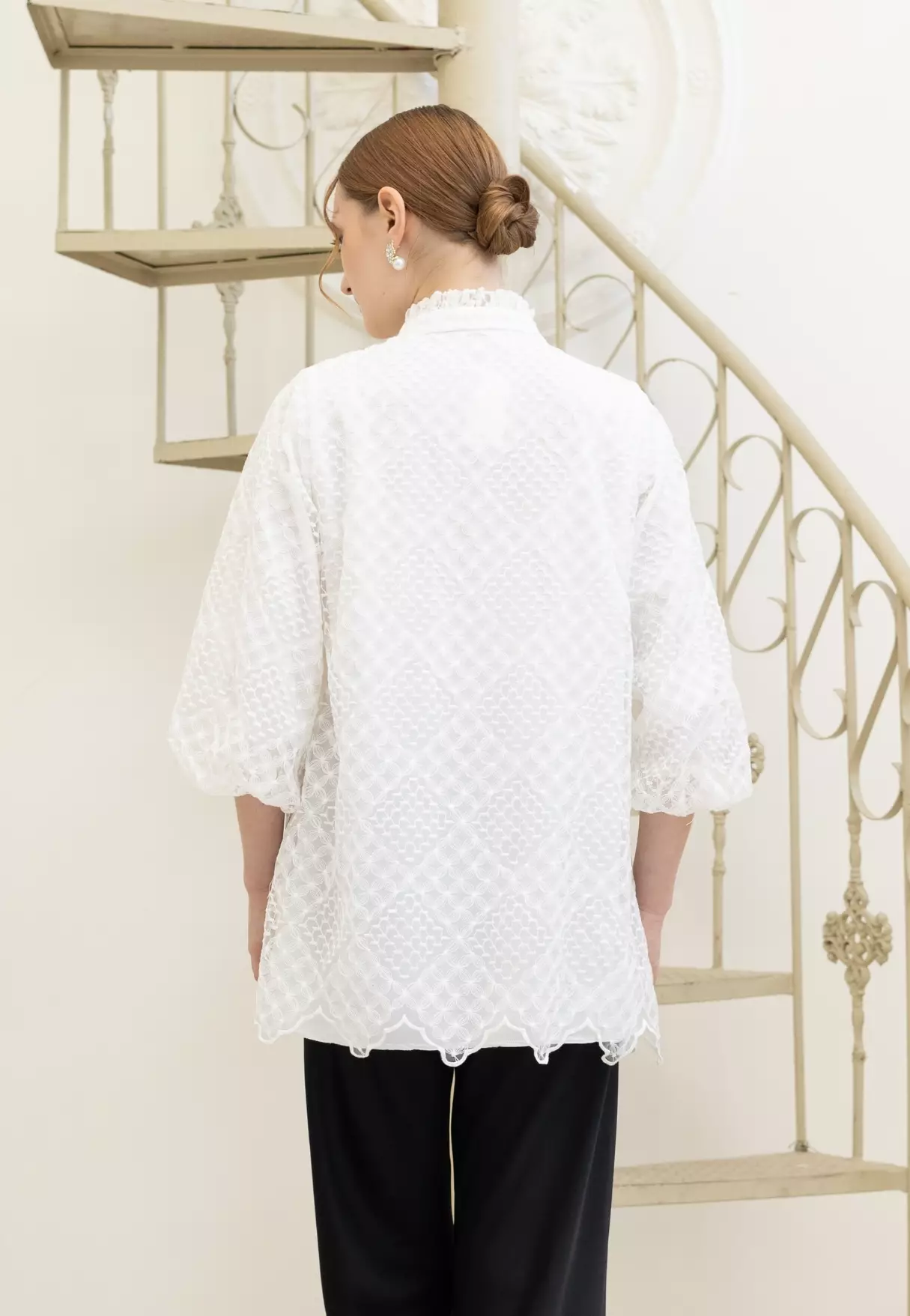 Marielle Blouse - Snow