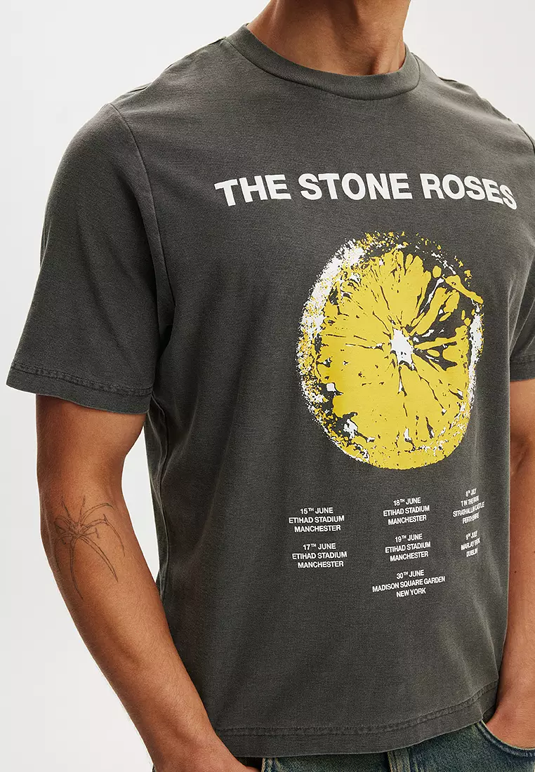 Licensed Cropped Fit Music T-Shirt