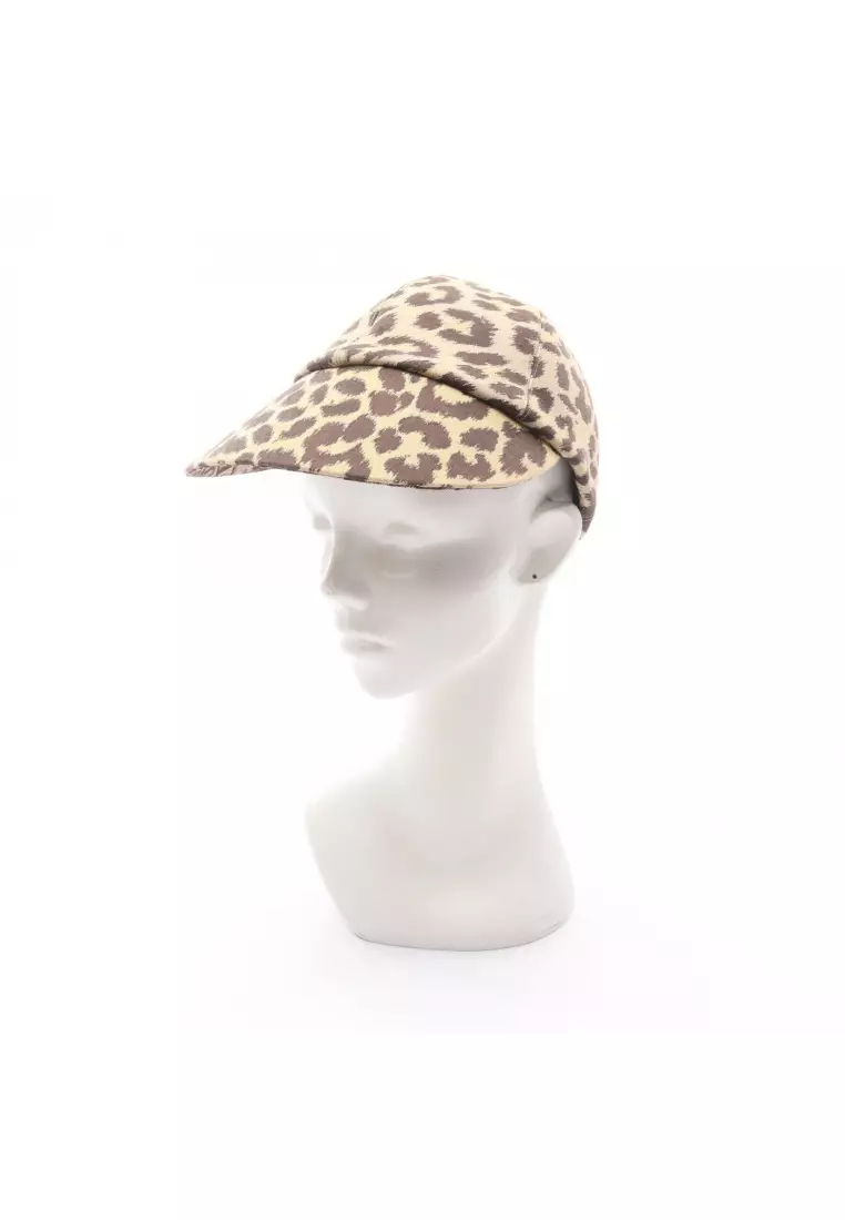 Buy Christian Dior Pre-Loved Christian Dior cap Leopard print