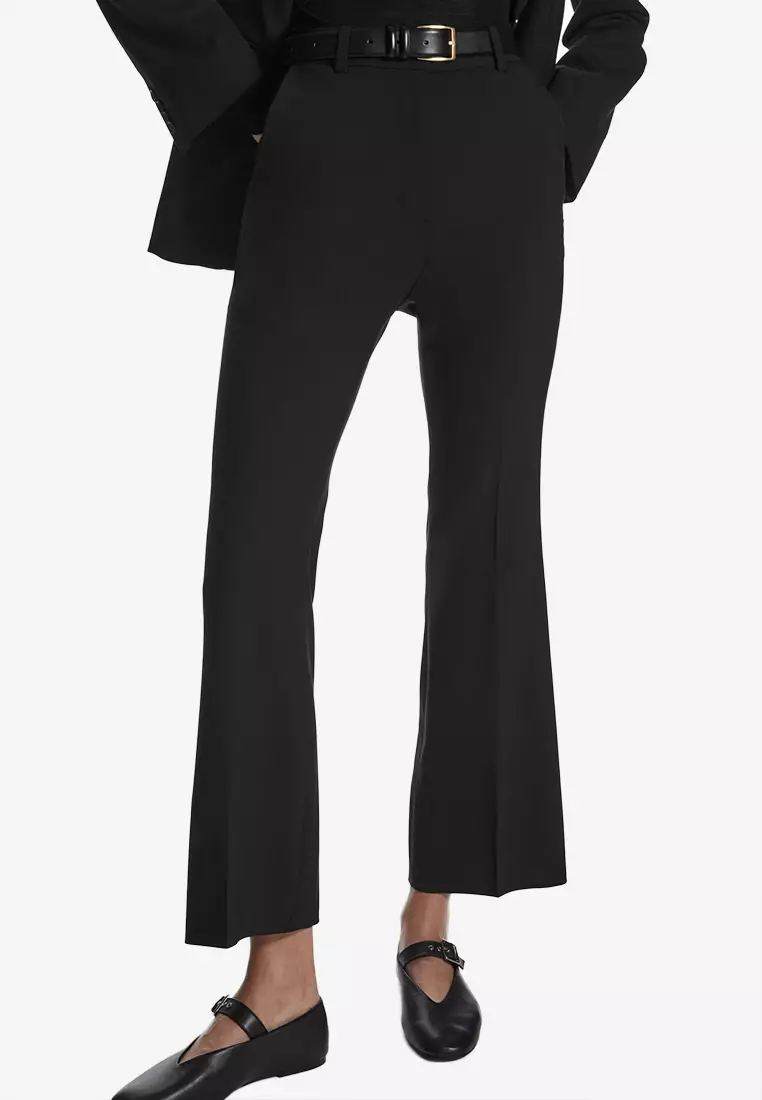 Buy COS Flared Wool Trousers 2024 Online | ZALORA Singapore