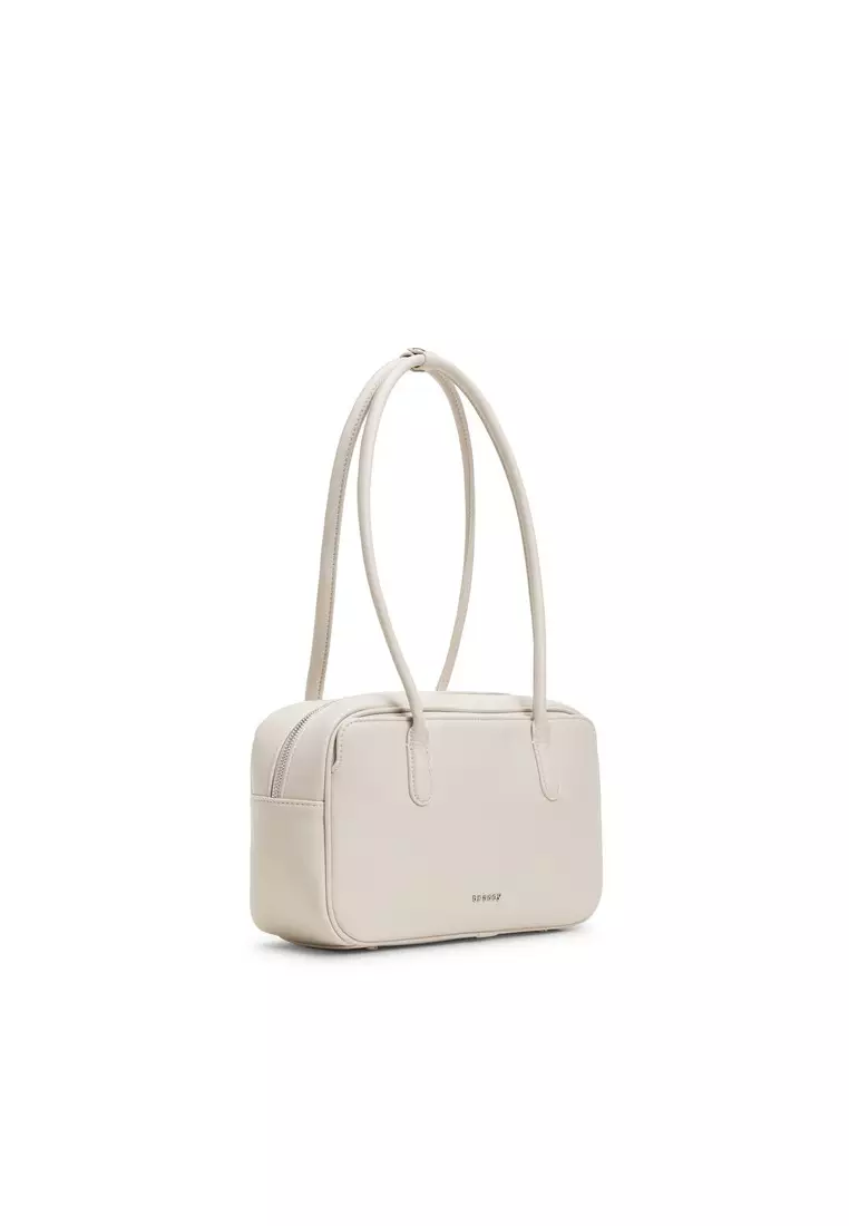 Elongated Handle Everyday Shoulder Bag