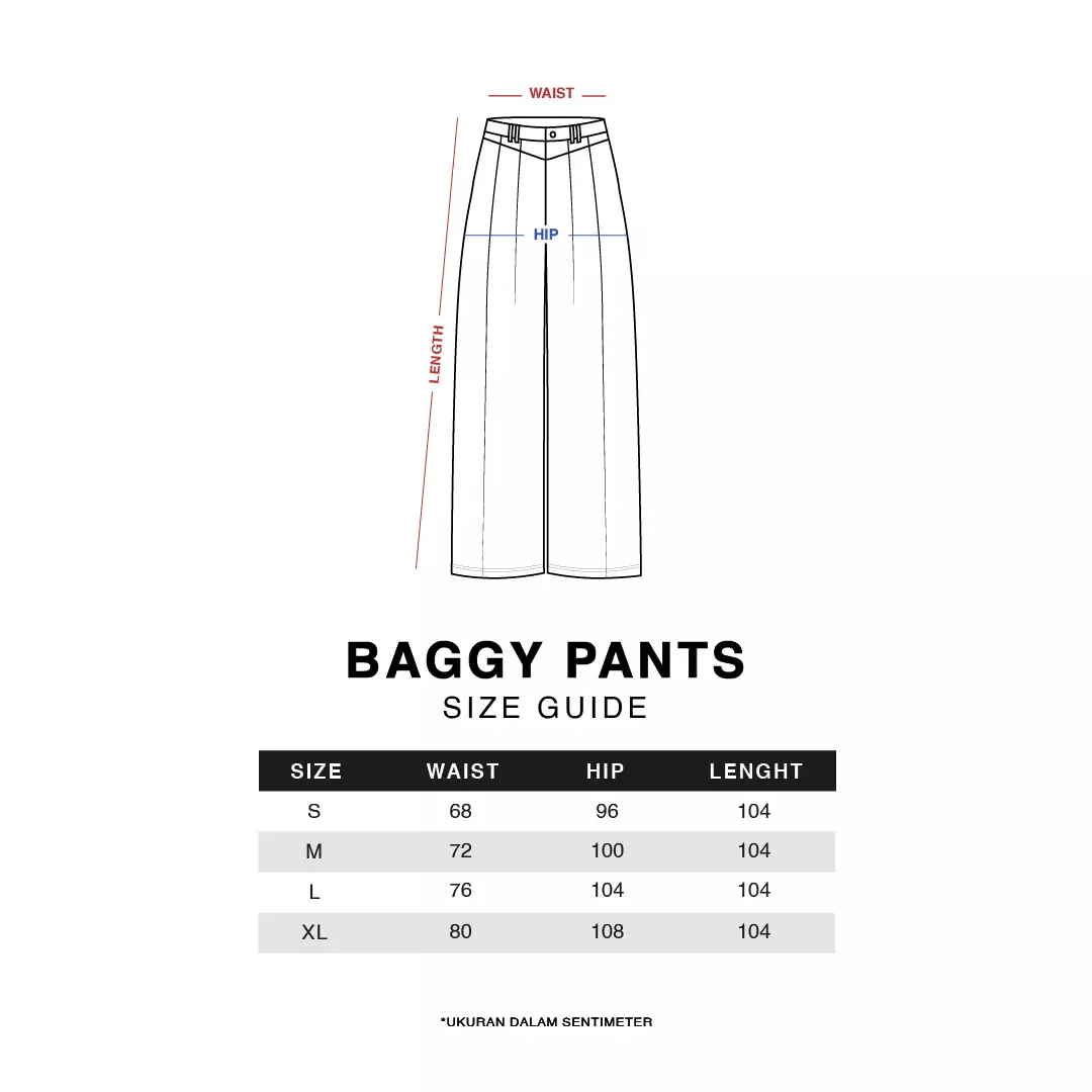 Celana Jeans Baggy Wanita Momo Medium Blue