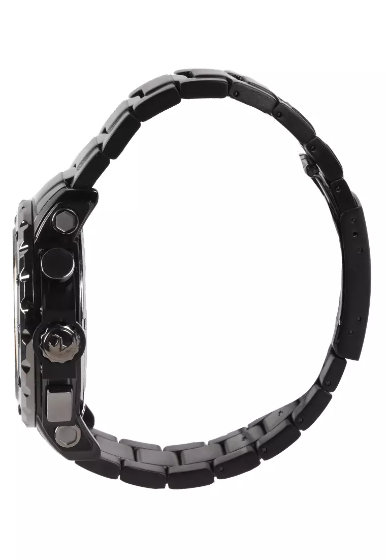 Alexandre Christie Collection - Jam Tangan Pria - Black - Stainless Steel Bracelet - 9205 MCBEPBA