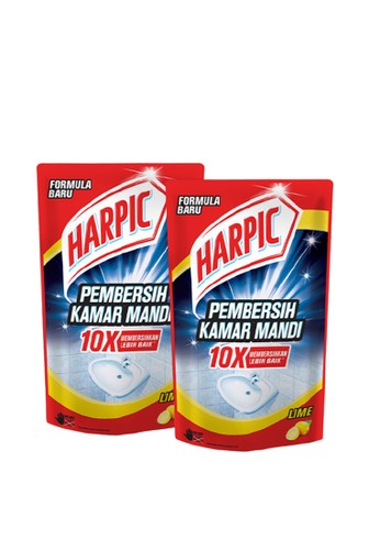 Harpic Harpic Pembersih Kamar Mandi Pouch Lime 400ml x2 5F013ES1FD4E1AGS_1