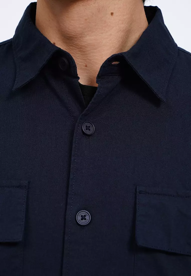 Double Pocket Long Sleeve Shirt