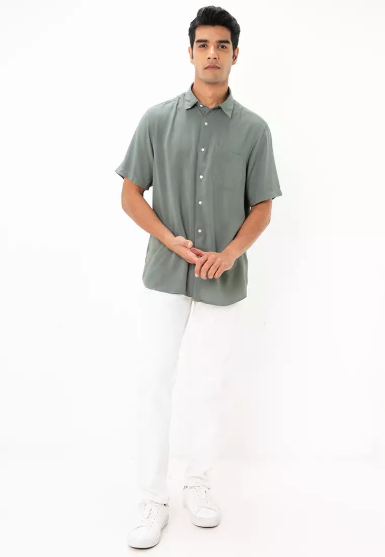 Viscose Short Sleeves Shirt