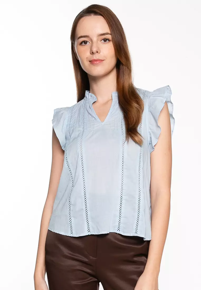 Vero Moda Lace Top Buy Vero Moda White Lace Top Tops For Women