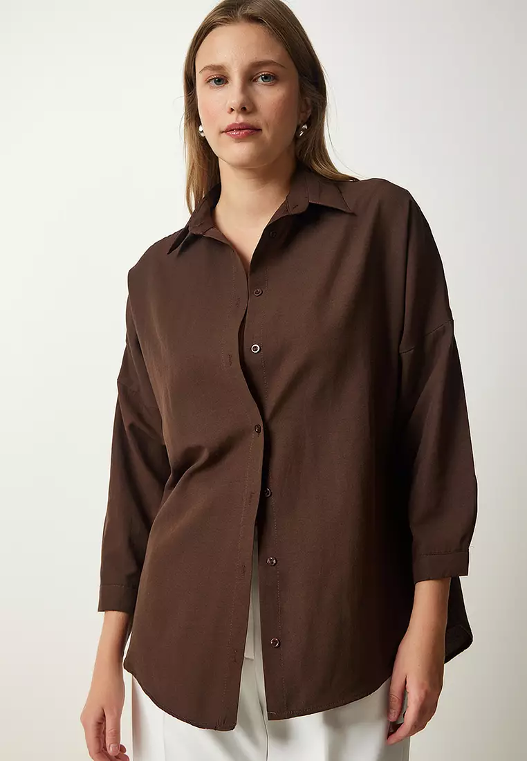 Long Sleeves Oversized Shirt