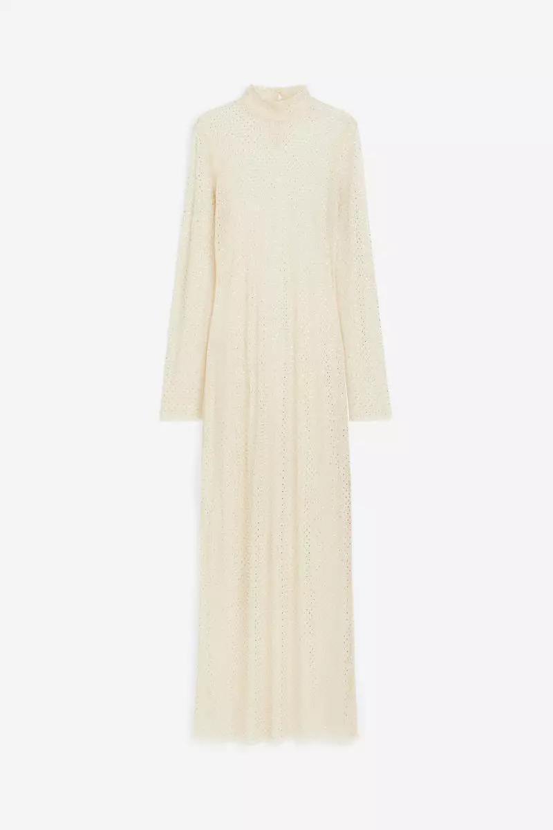 Rhinestone-embellished dress