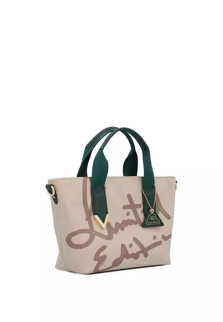 V-Earth Limited Edition Tote - Dark Green