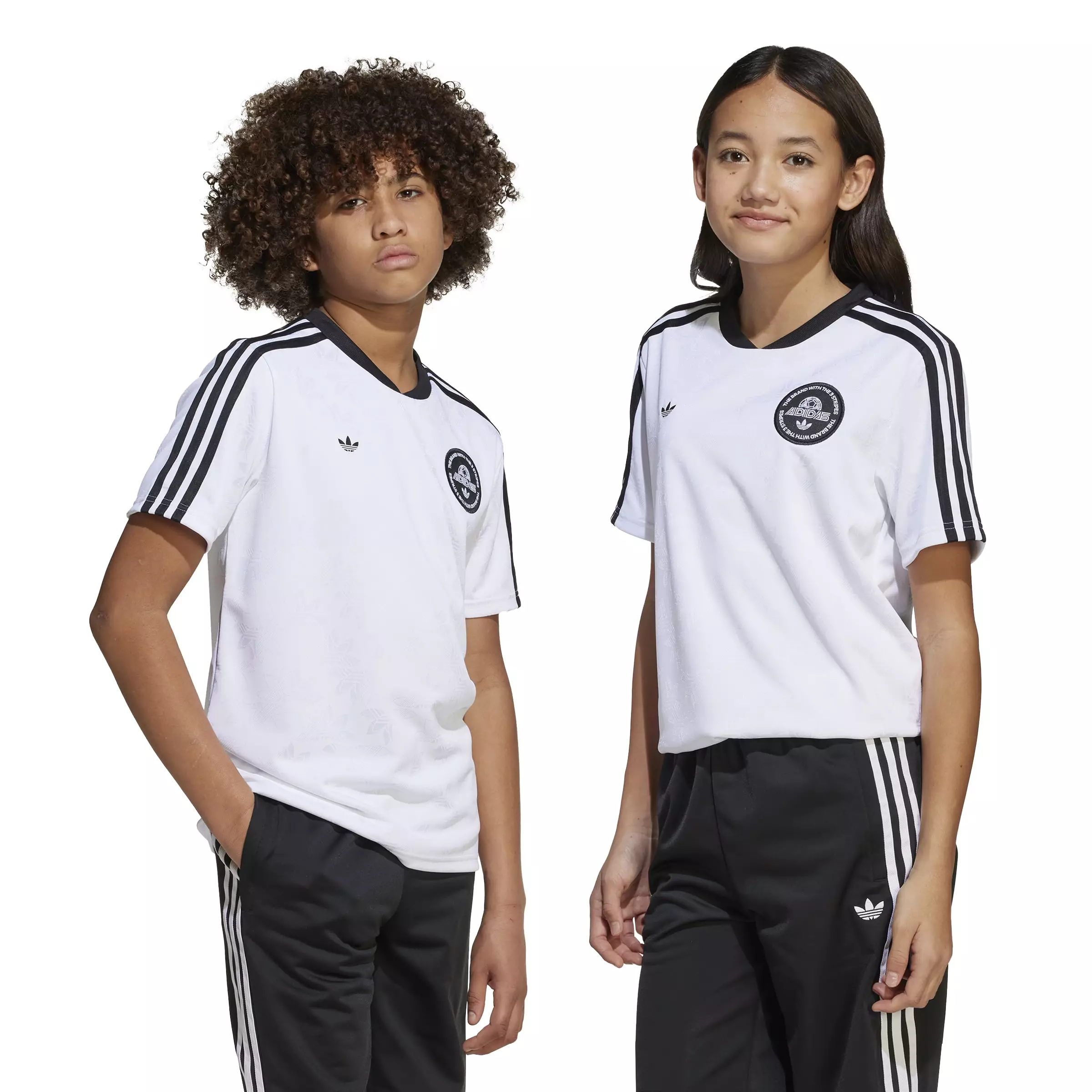 ADIDAS Football T-Shirt Kids JV7682 - Jersey Anak (Putih)