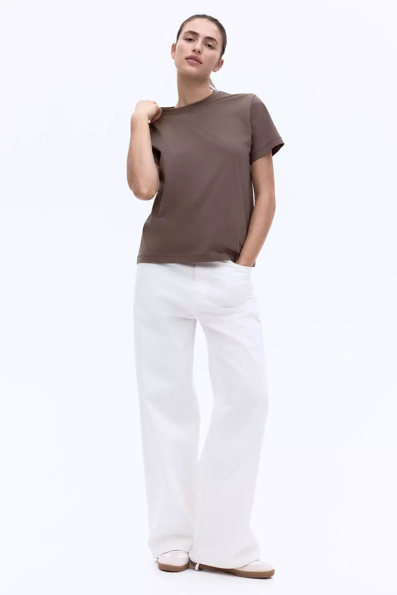 Oversized cotton T-shirt