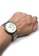 EGLANTINE white and silver EGLANTINE® Paname 40mm Unisex Silver Alloy case Quartz Watch, white dial on Steel Milanese Bracelet 3609CACB696BDAGS_7