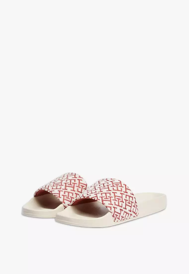 Jual Tommy Hilfiger Tommy Hilfiger - TH MONOGRAM POOL SLIDE Original ...